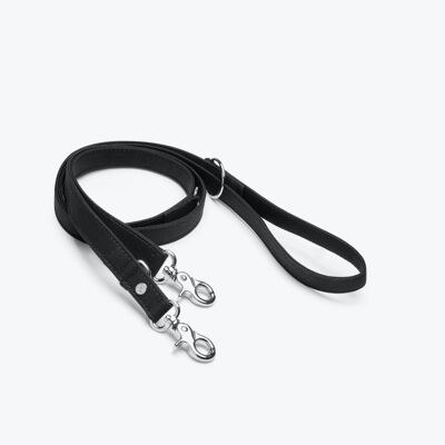 Adjustable Dog Leash Signature Go Black 190 cm
