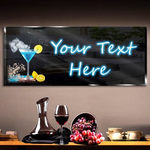 Personalized Cocktail Neon Sign 600mm X 250mm