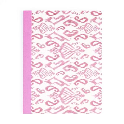 Quaderno cucito A4 etnico rosa