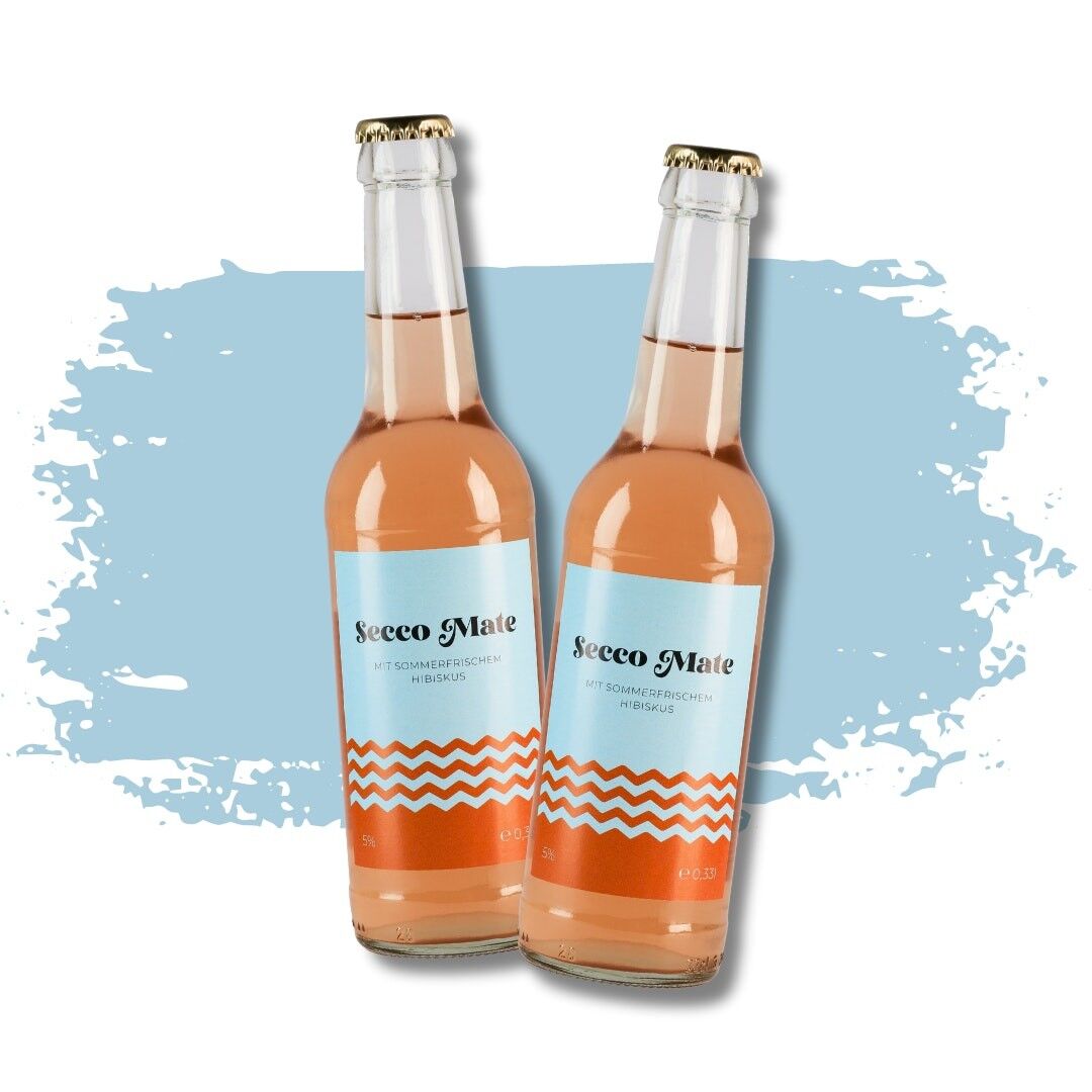 Mointz Secco Mate - con hibisco fresco de verano (0.33l)