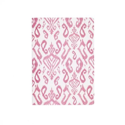 Quaderno cucito rosa etnico A5