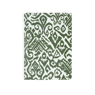 Quaderno cucito A5 Etnico verde