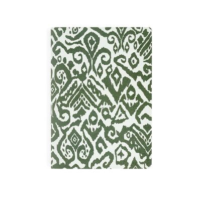 Green Ethnic A5 stitched notebook