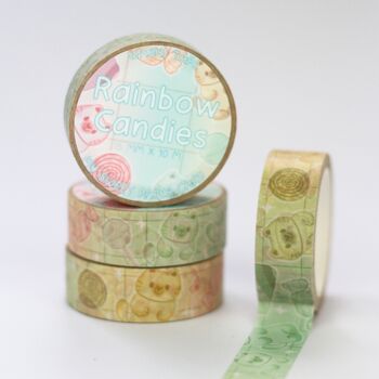 Bonbons Arc-en-Ciel - Washi tape bonbons - Adorable masking tape 2