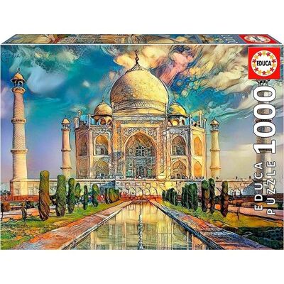 Puzzle Educa 1000 piezas Taj Mahal India