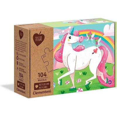 Puzzle ECO 104 Piezas Unicornios