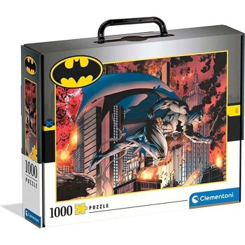Puzzle 1000 pièces Batman avec mallette 1