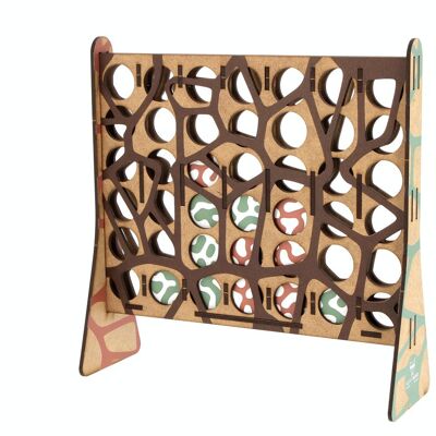 Connect 4 in wood - WOOD
