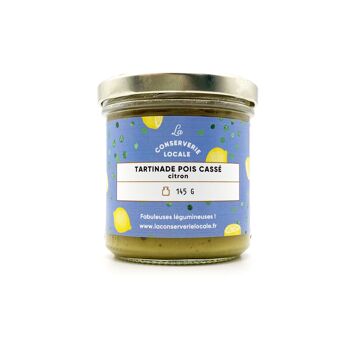 Tartinade Pois Cassé Citron Bio 145g