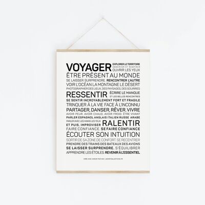 Voyager poster (A2, A3, A4, A5, mini)