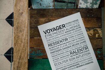 Affiche Voyager (A2, A3, A4, A5, mini) 2