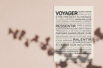 Affiche Voyager (A2, A3, A4, A5, mini) 4