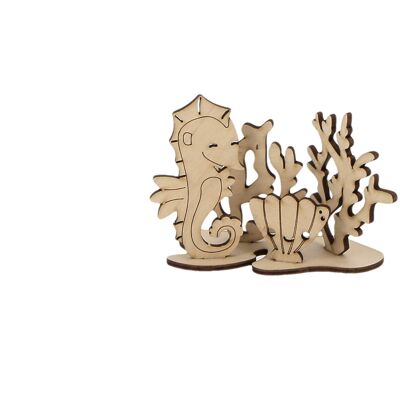 Little Hippocampus wooden contraptions