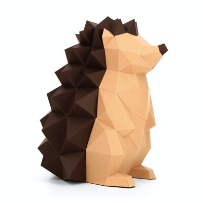 3D paper hedgehog