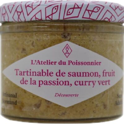 Tartinable Saumon Fruit de la passion Curry vert