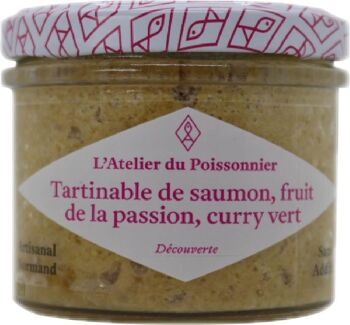 Tartinable Saumon Fruit de la passion Curry vert