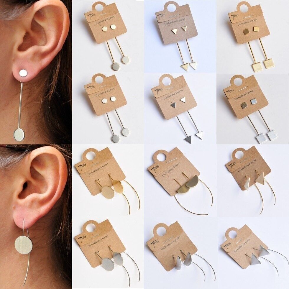 Lotto 12 orecchini pendenti natalizi elementali