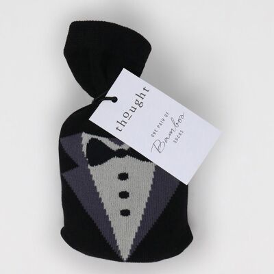 Frederik Tux Socks In A Bag - Black