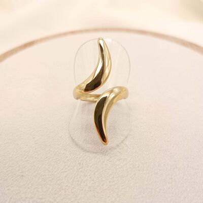 Golden ring adjustable from the front