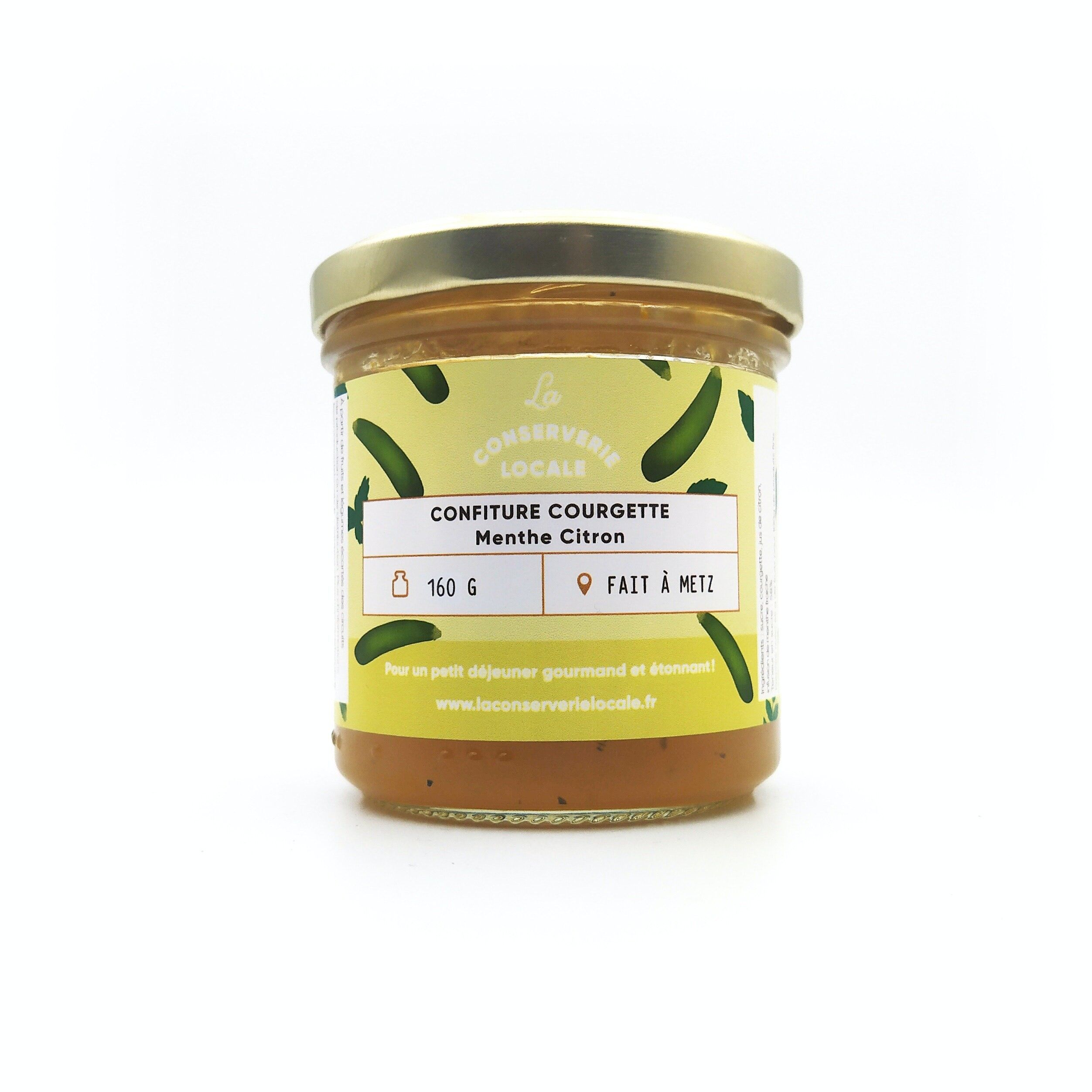 Confettura di Zucchine Menta Limoni Biologica 160g