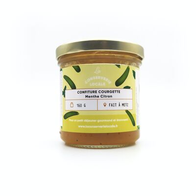 Zucchini Mint Lemon Jam Organic 160g