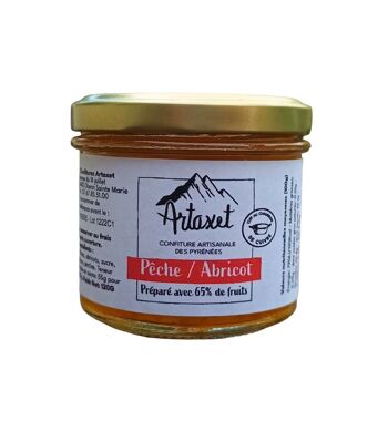 Confiture EXTRA pêche-abricot 120g