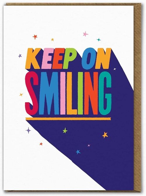 Funny Birthday Card - Keep Smiling By Ant Gardner
