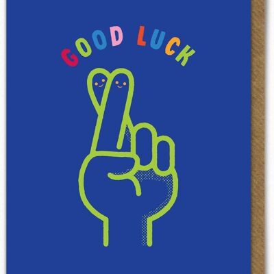 Funny Good Luck Card By Ant Gardner