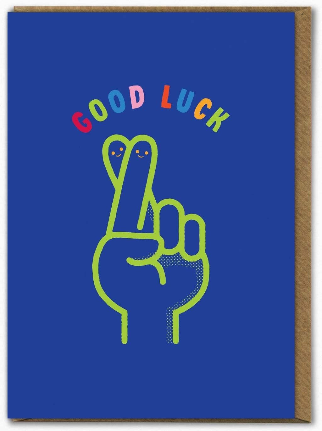 Carte drôle de bonne chance par Ant Gardner