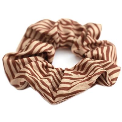 Scrunchie zebra brown