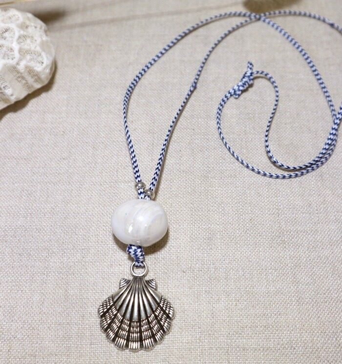 Lange Halskette Chichi Blue