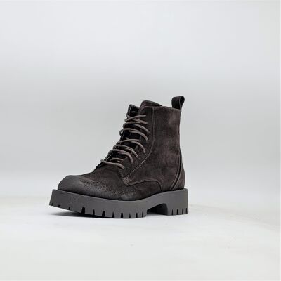 ART, 81 BROWN BOOTS HANDMADE IN ITALY REAL LEATHER AUTUMN WINTER 2023 2024