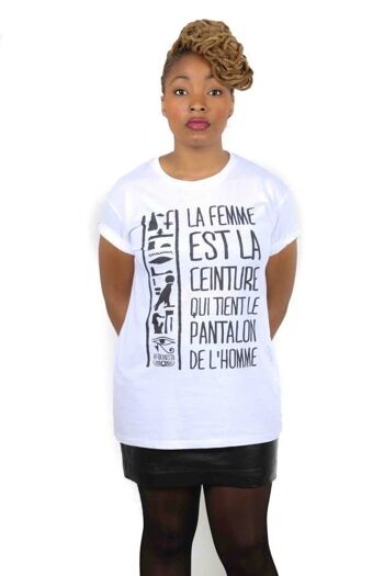 Tee-shirt LA FEMME & LA CEINTURE 2