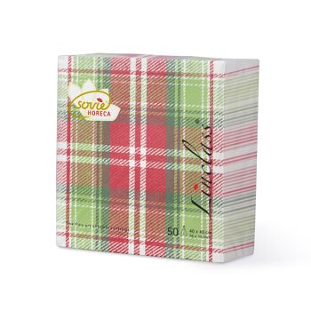 Serviette de Noël Lindi en Linclass® Airlaid 40 x 40 cm, 50 pièces 5