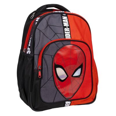 Mochila infantil escolar Spiderman - Compartimentos