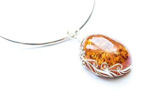 Statement Amber Necklace