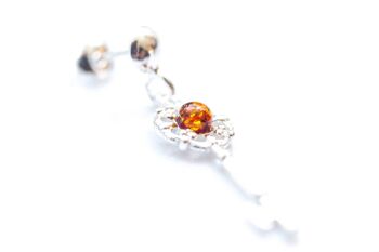 Boucles d'Oreilles Charme Clé d'Ambre 4