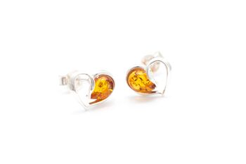 Boucles d'oreilles coeur 4