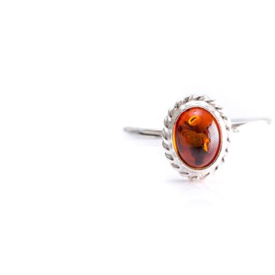 Mini Amber Quintessence Ring