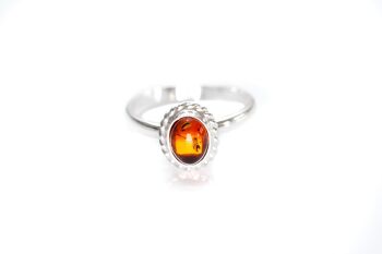 Bague Mini Ambre Quintessence 4