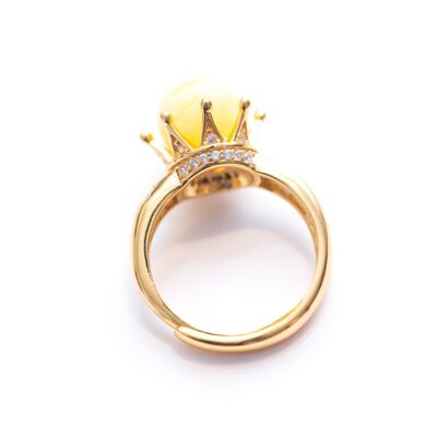 Solstice Bejeweled Crown Ring