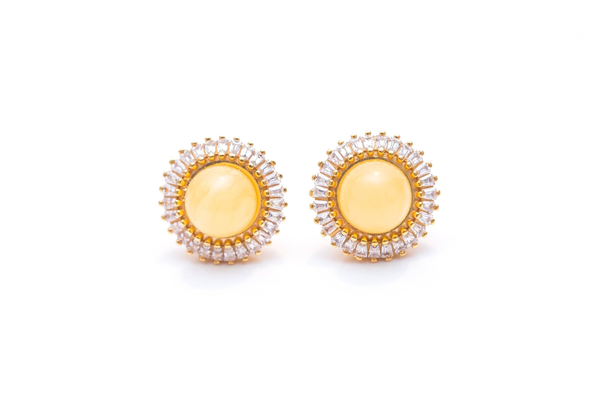 Solstice Pavé-Ohrstecker