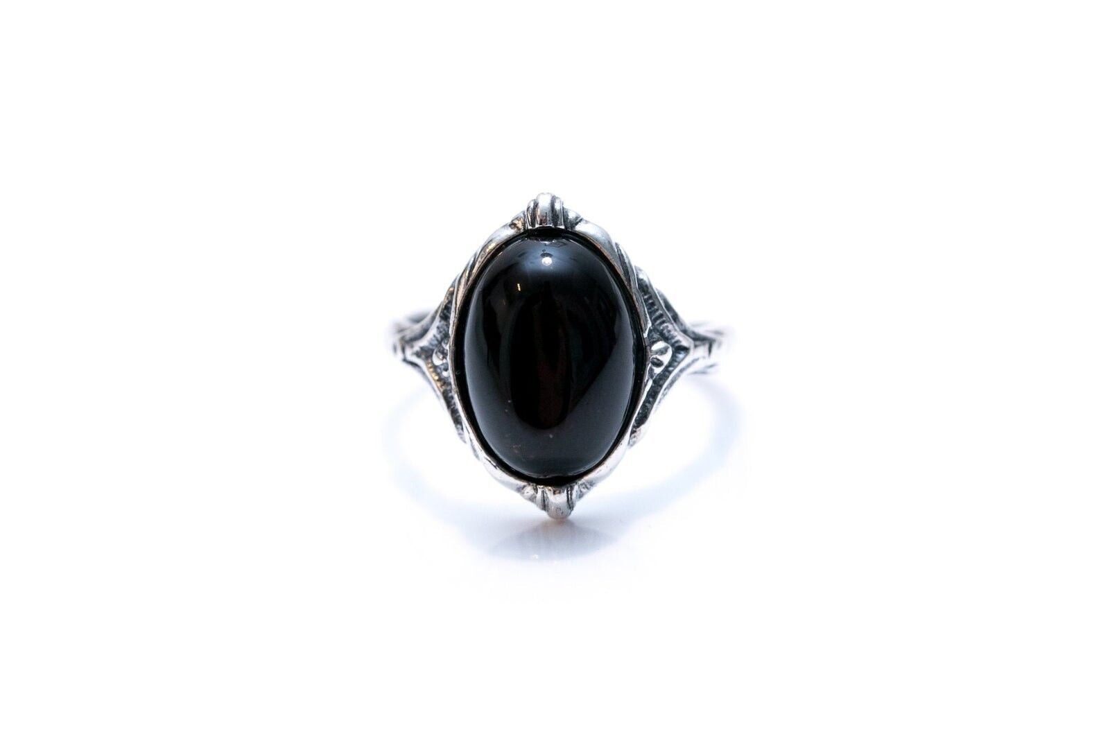 Boho Kirschroter Bernstein Ring