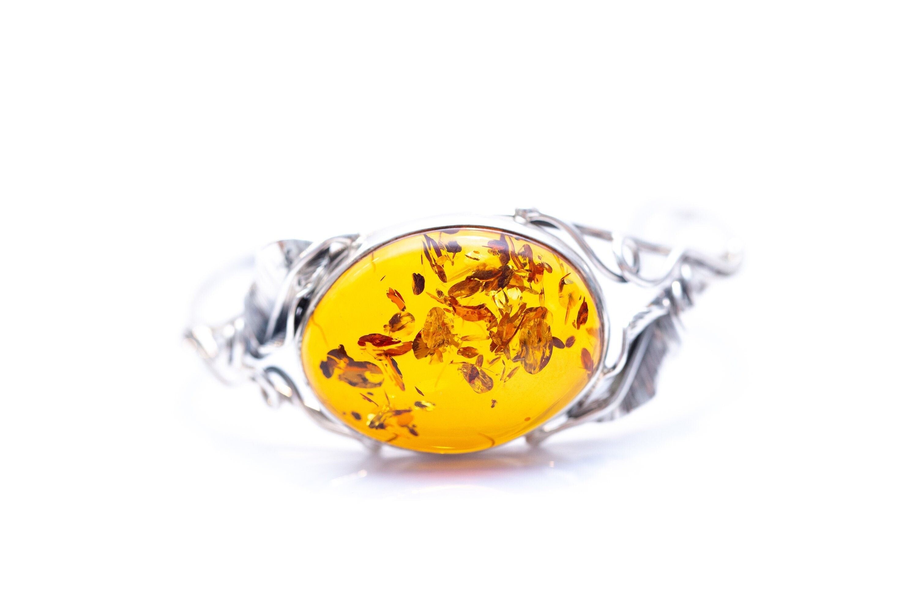 OOAK Armreif mit Rosenrahmen