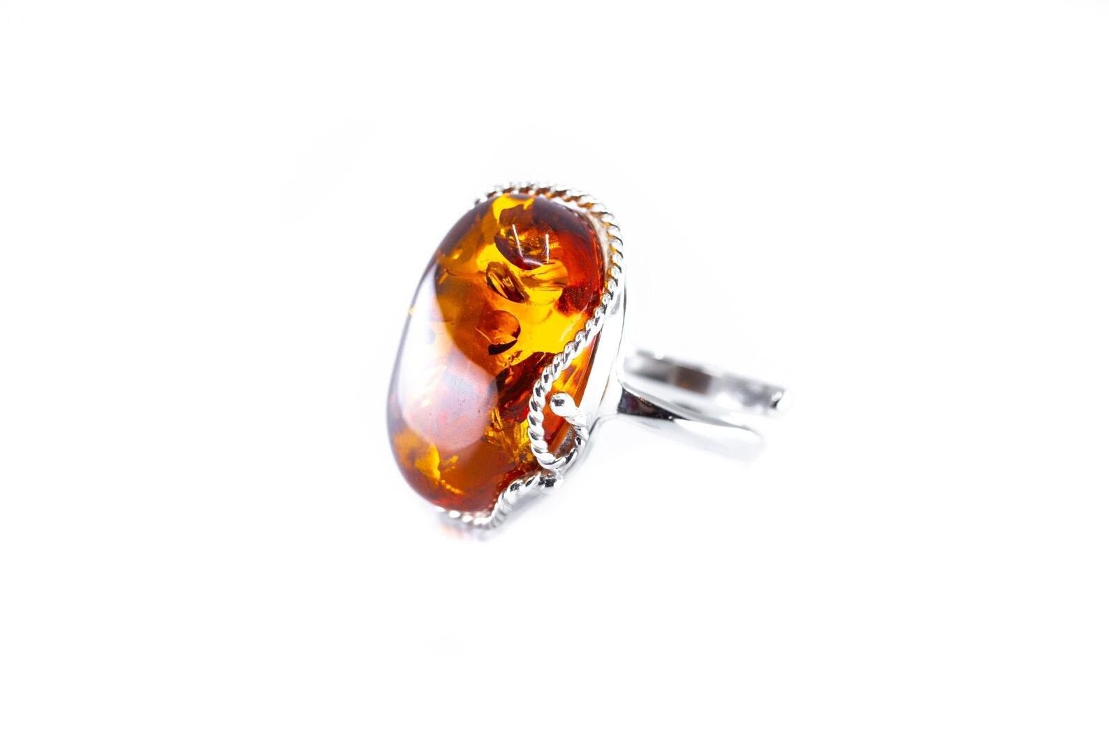 Handgefertigter Statement-Seilring