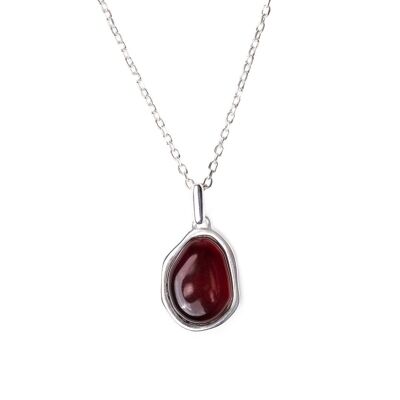 Cherry Amber ELEMENT Pendant Necklace