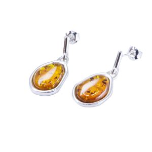 Pendants d'oreilles ELEMENTS Ambre