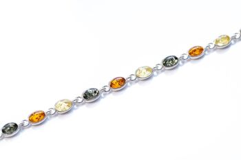 Bracelet Ambre Multicolore Dainty 3