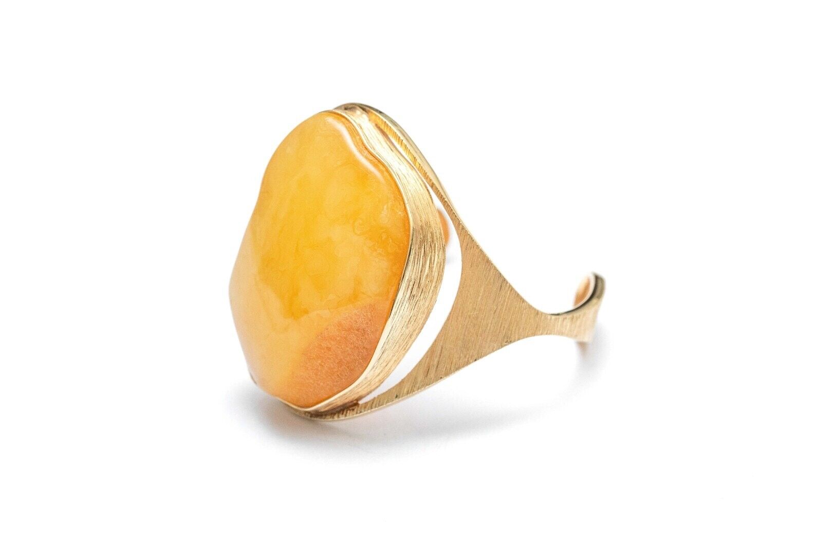 OOAK grande bracciale in ambra Butterscotch