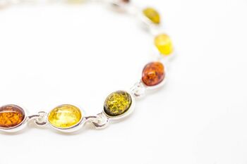 Bracelet Lien Ambre Multicolore 2